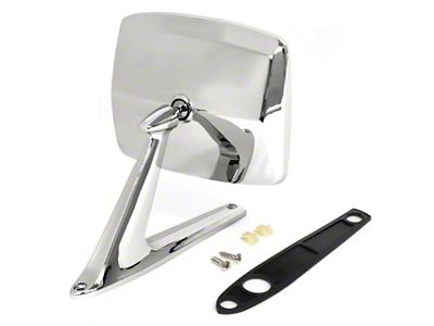 Outside Mirror; Chrome; Driver or Passenger Side (66-79 Bronco)