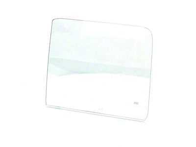 Rear Door Glass; Clear; Driver Side (73-79 Bronco)