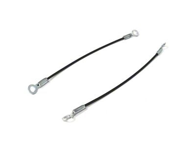 Tailgate Check Cables; 19-Inch (78-96 Bronco)