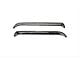 Ventshade Window Deflectors; Stainless Steel (80-96 Bronco)