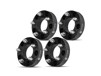 1.50-Inch 5-Lug Wheel Adapters; 5x5 to 5x5.5; Set of Four (66-96 Bronco)