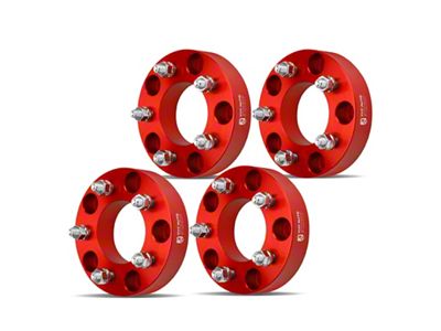 1.50-Inch 5-Lug Wheel Adapters; 5x5 to 5x5.5; Set of Four (66-96 Bronco)