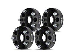 1.50-Inch 5-Lug Wheel Spacers; Black; Set of Four (82-90 Bronco)