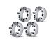 2-Inch 5-Lug Wheel Spacers; Silver; Set of Four (66-96 Bronco)