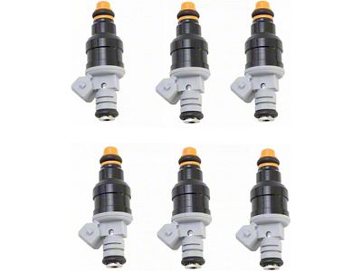 6-Piece Fuel Injector Set (87-92 4.9L Bronco)