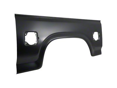 Bed Side Wheel Arch Panel with 2-Fuel Holes; Driver Side (80-86 Bronco)