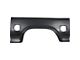 Bed Side Wheel Arch Panel with 2-Fuel Holes; Driver Side (80-86 Bronco)