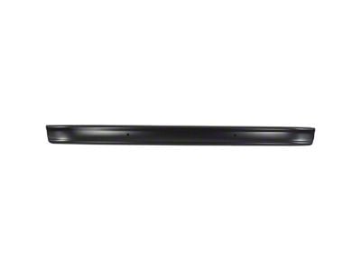 Front/Rear Bumper; Black (66-77 Bronco)