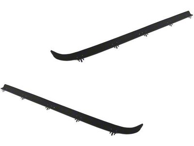 Door Window Sweeps; Front Outer (87-96 Bronco)