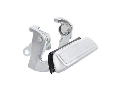 Exterior Door Handle; Chrome; Passenger Side (78-79 Bronco)