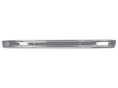 Factory Style Front or Rear Bumper; Chrome (66-77 Bronco)