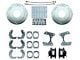 Ford 9-Inch High Performance Rear End Disc Brake Conversion Kit without E-Brake; Black Calipers (66-78 Bronco)