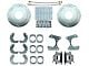 Ford 9-Inch High Performance Rear End Disc Brake Conversion Kit without E-Brake; Natural Calipers (66-78 Bronco)