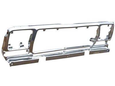 Grille Shell; Anodized Aluminum (78-79 Bronco)