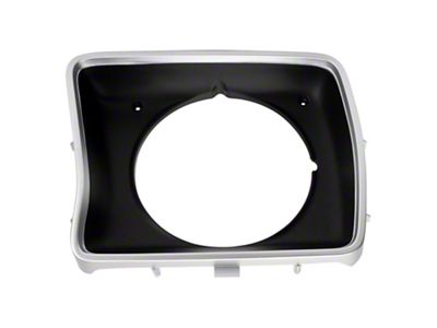 Headlight Bezel; Driver Side (78-79 Bronco w/ Round Headlights)