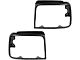 Headlight Bezels; Argent (92-96 Bronco)