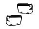 Headlight Bezels; Black (92-96 Bronco)