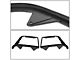 Headlight Bezels; Gloss Black (92-96 Bronco)