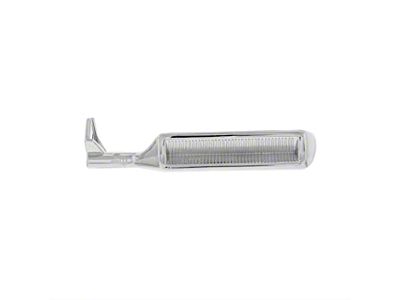 Interior Door Handle; Chrome; Driver Side (80-86 Bronco)