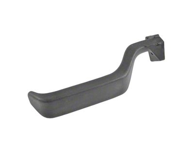 Interior Door Handle; Driver Side; Black (87-96 Bronco)