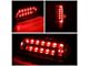 LED Tail Lights; Black Housing; Clear Lens (90-96 Bronco)