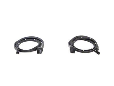 Lower Door Weatherstrip Seals (66-77 Bronco)