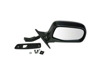 Manual Mirror; Chrome; Passenger Side (92-96 Bronco)