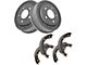 Rear Drum Brake Shoe and Drum Kit (87-96 Bronco)