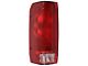 Tail Light; Chrome Housing; Red Lens; Driver Side (90-96 Bronco)