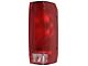 Tail Light; Chrome Housing; Red Lens; Passenger Side (90-96 Bronco)