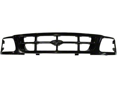 Upper Replacement Grille; Chrome (78-79 Bronco)