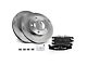 Vented 5-Lug Brake Rotor and Pad Kit; Front (94-96 Bronco)