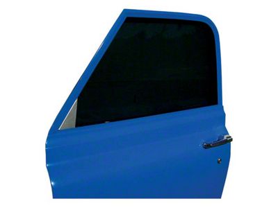 Brothers Trucks 1-Piece Manual Crank Door Window Kit; Medium Tint (67-72 C10, C20, K10, K20)