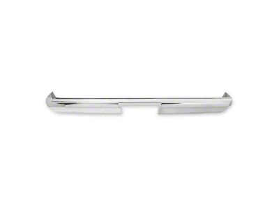 Brothers Trucks Premium Rear Bumper without Impact Strip Holes; Chrome (81-87 C10, K10; 81-91 Blazer, Jimmy)