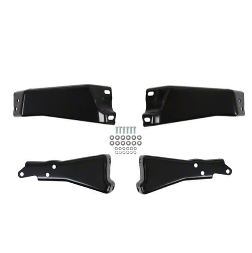 Brothers Trucks Ecklers Tucked Rear Bumper Brackets 04-620 (81-87 C10 ...