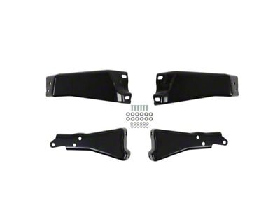 Brothers Trucks Tucked Rear Bumper Brackets (81-87 C10, K10; 81-91 Blazer, Jimmy)