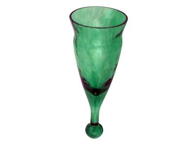 Bud Vases - Emerald - Hand-Blown Glass