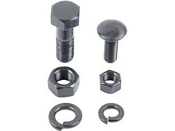 Bumper Arm Carriage Bolt Kit - Outer To Inner Rear Arms - 38 Pieces - Ford