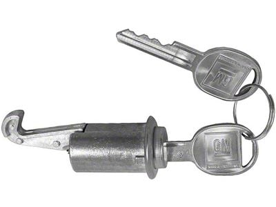 CA Glove Box Lock Keys; Oval Head (67-68 Camaro)