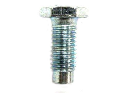 CA Seat Belt Bolt; Silver Cadmium (67-75 Camaro)