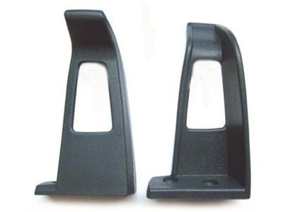 CA Seat Belt Guides; Blue (85-89 Camaro)