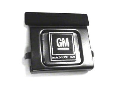 CA Seat Belt Push Button with GM Emblem (68-71 Camaro)