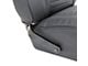 CA Standard Interior Leather Front Bucket Seat Upholstery; Black (1969 Camaro)