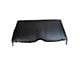 CA Standard Interior Leather Rear Seat Upholstery; Black (67-68 Camaro Coupe)