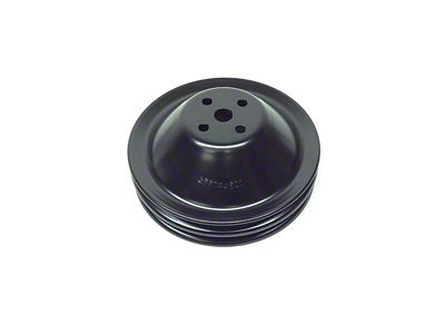 CA Water Pump Pulley; 2-Groove (67-68 Camaro)