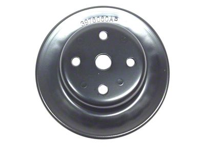 CA Water Pump Pulley; Deep 1-Groove (70-71 Camaro; 72-73 Camaro Z/28)