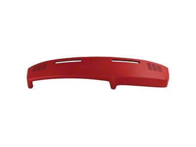 CA Vinyl Dash Pad with Stereo Speaker Cutouts; Red (70-72 Chevelle)