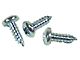 CA Clutch Rod Boot Screws; 3-Pieces (65-81 Corvette C2 & C3)