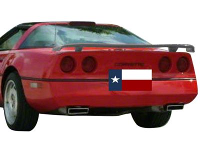 1984-1990 Corvette 2-Post Wing Spoiler - Unpainted