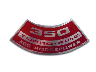 CA 350/300 Air Cleaner Decal (69-70 Corvette C3)